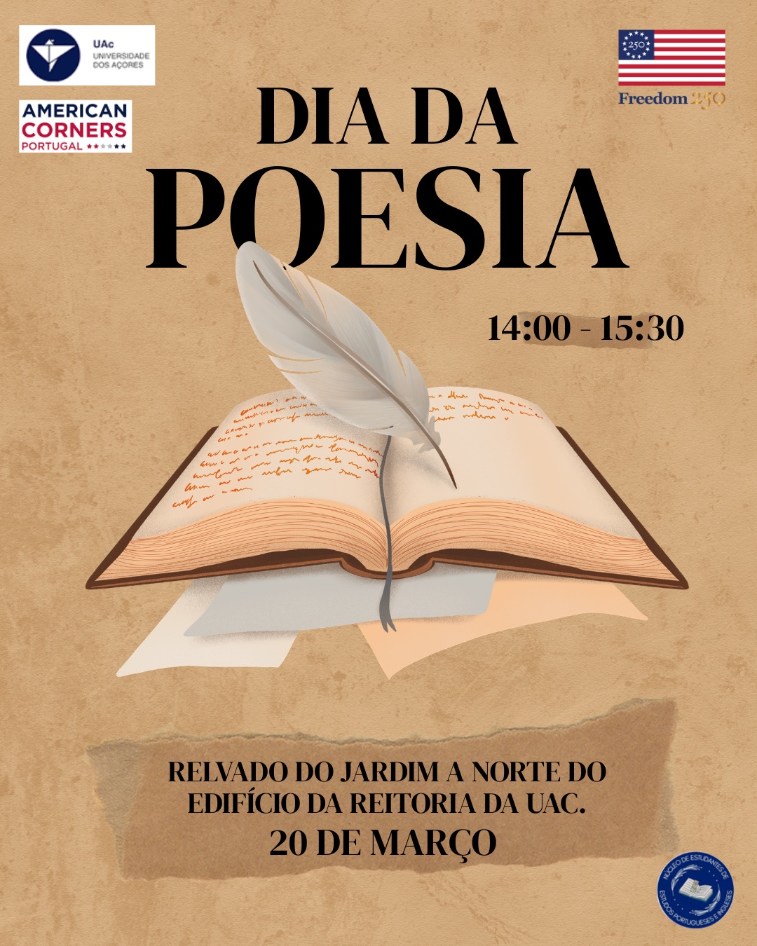 Brown and Black World Poetry Day Instagram Post – 1